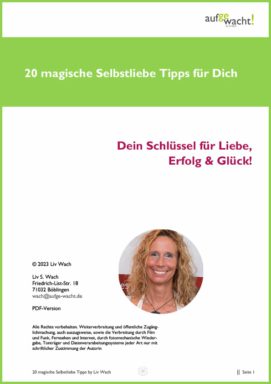 Cover 20 magische Selbstliebe Tipps